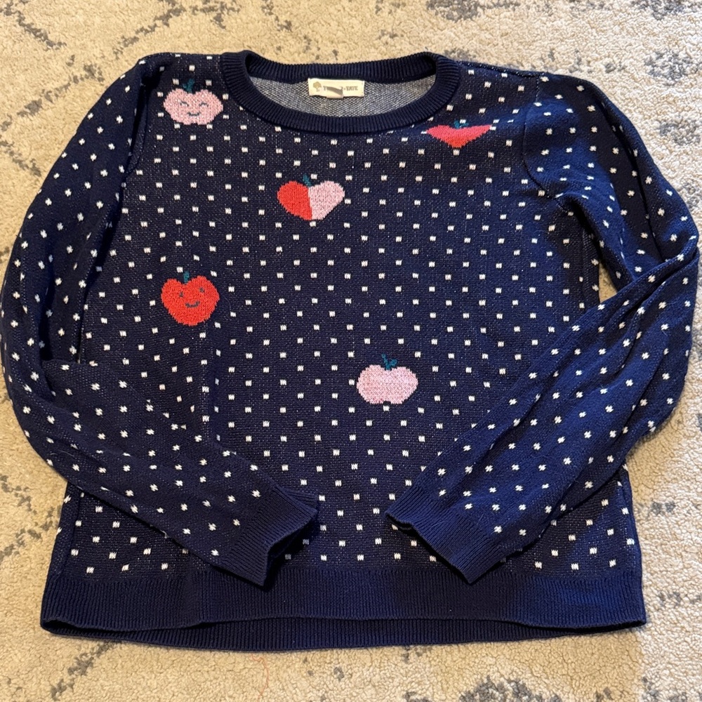 Tucker + Tate Navy Girls Knit Sweater